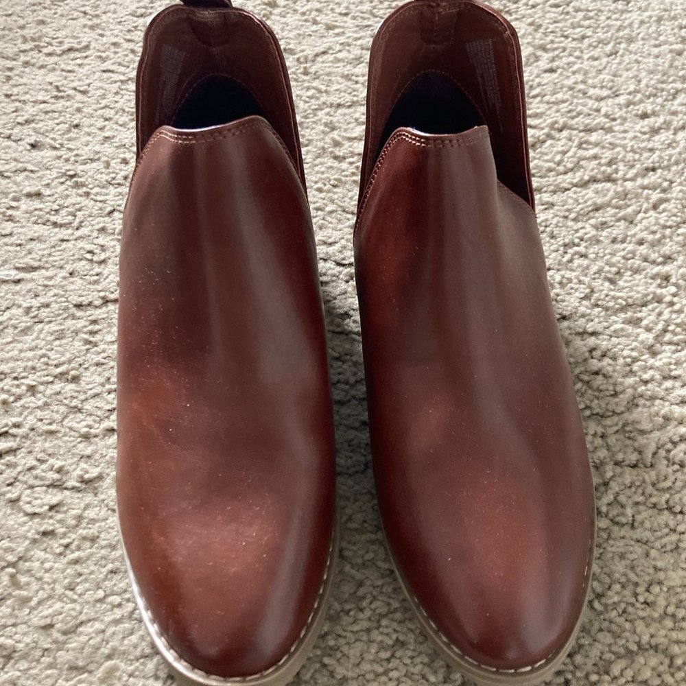 Brown Booties Target Brand New